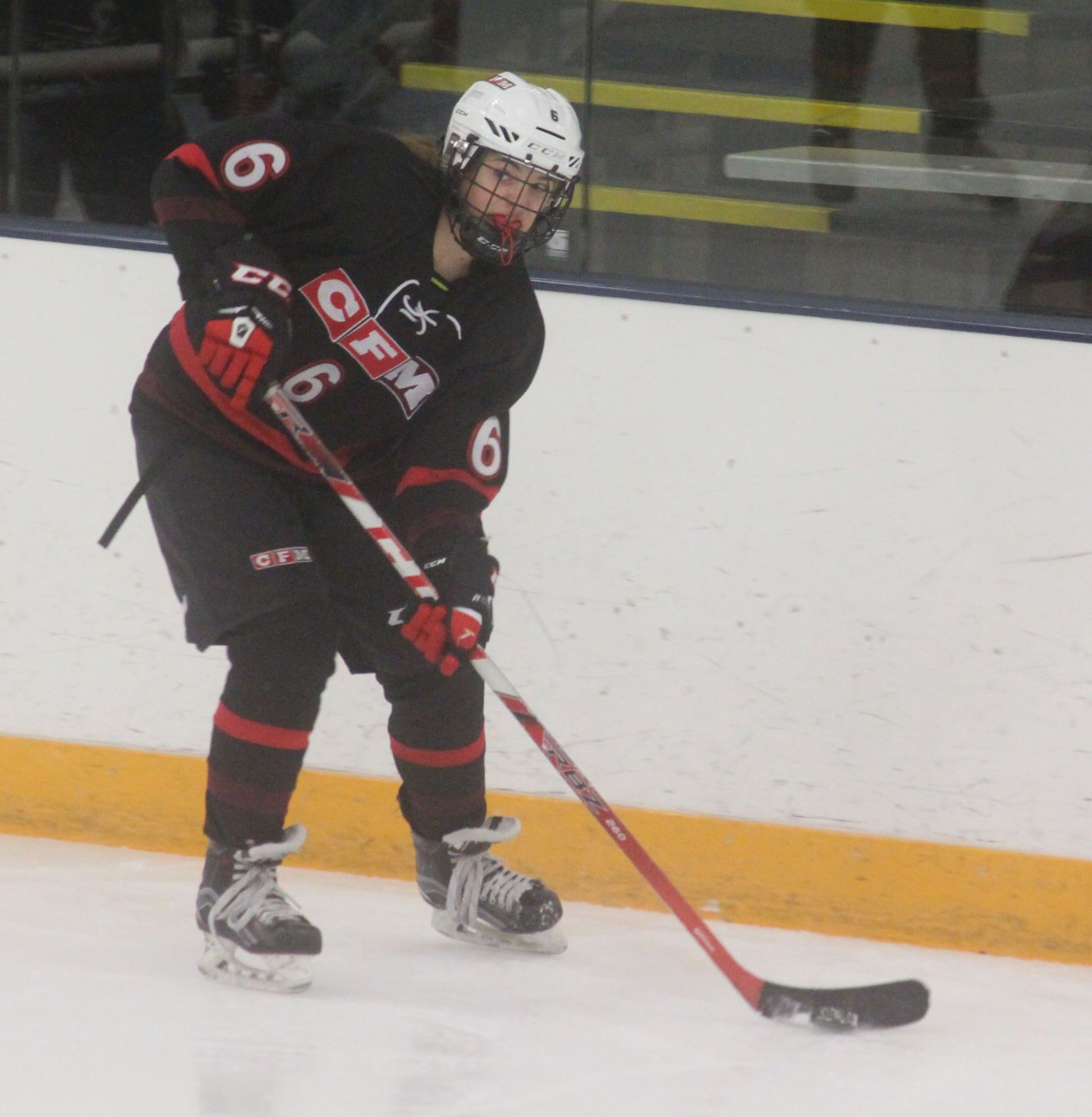 Chi-Hi/Menomonie girls hockey vs Fox Cities at Eau Claire tournament 12-27-17